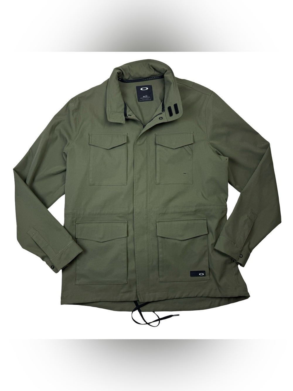 Oakley Men Icon M65 Hooded Jacket 412285 Dark Brush Army Olive XXL Chore Coat
